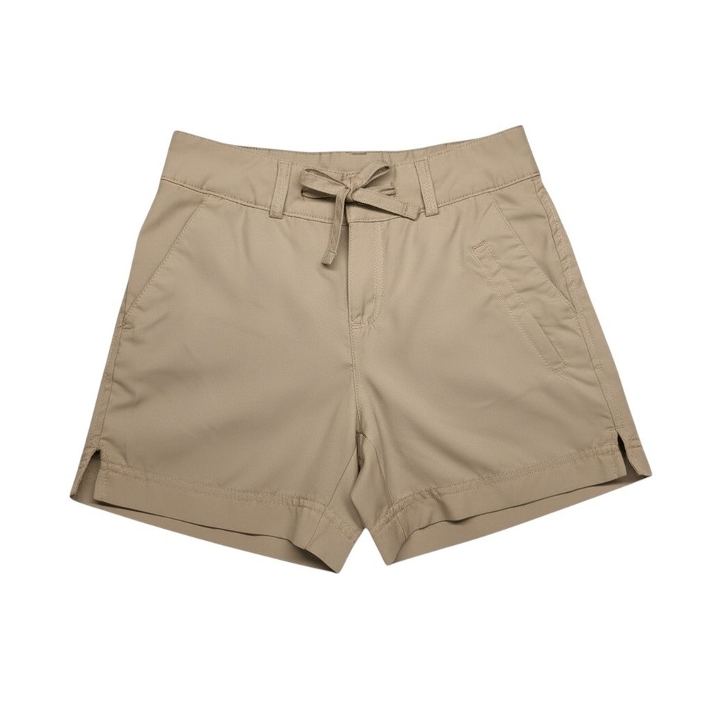 Magellan Outdoors Womens Tan Fishing Shorts XS Zip Pockets